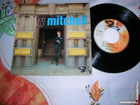 45 TOURS EP EDDY MITCHELL De la musique 12 Nantes (44)