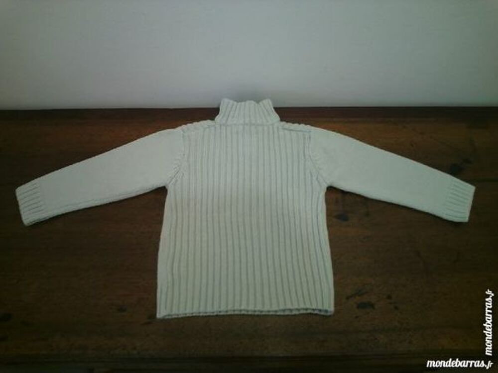 Pull &eacute;cru Oka&iuml;di 4 ans Vêtements enfants