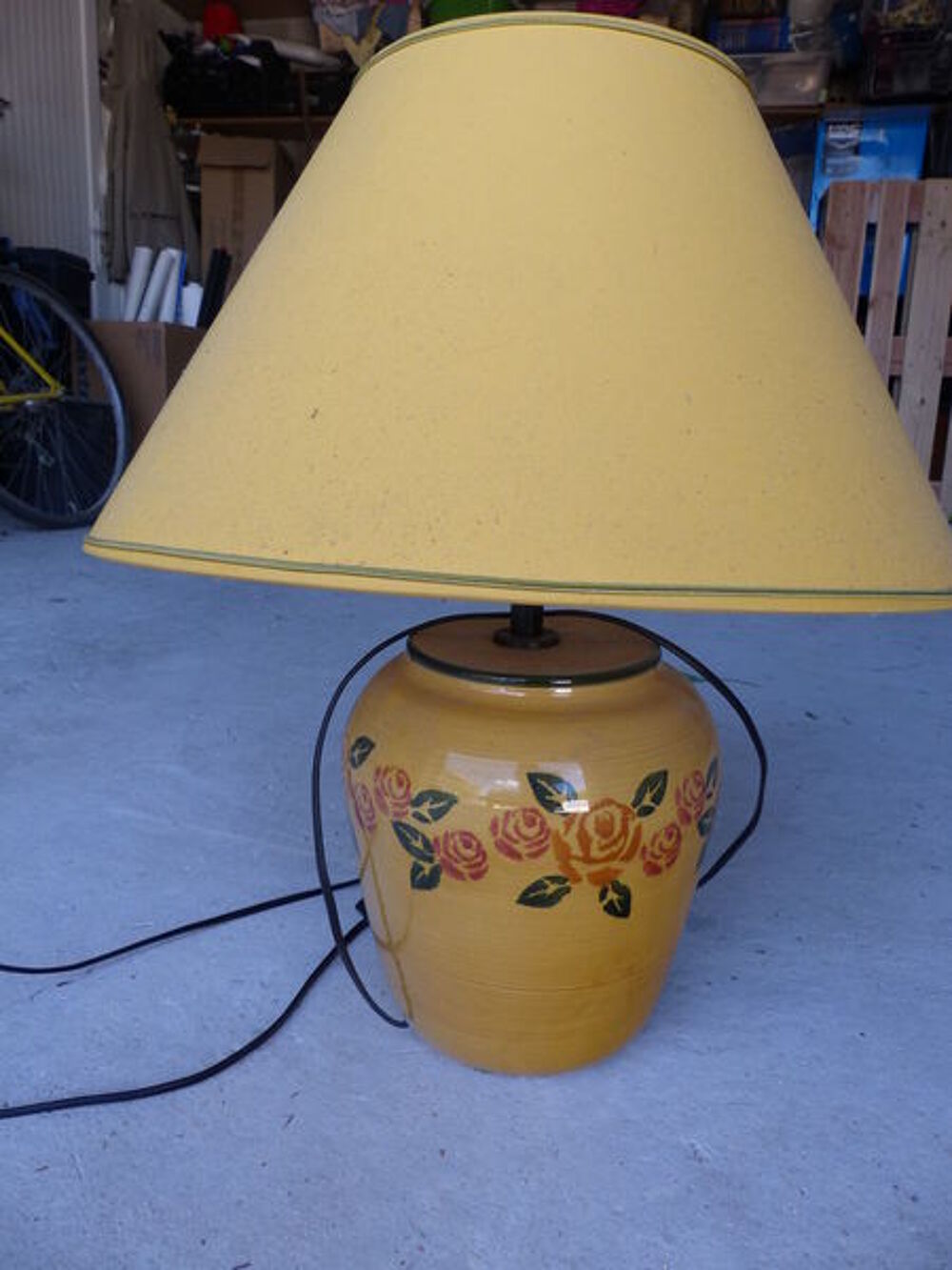 lampe de salon jaune Décoration