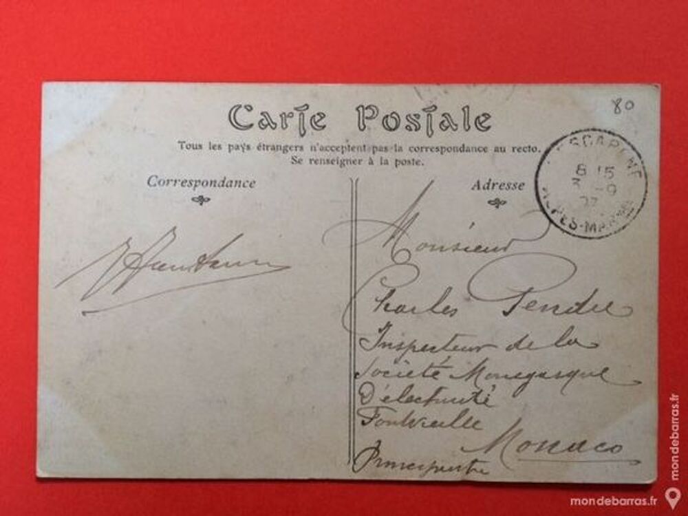CPA Alpes Maritimes 06 - L'Escar&egrave;ne 