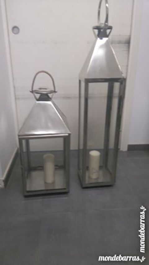2 LANTERNES H 100 ET 65 CM 90 Mérignies (59)