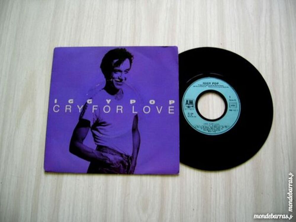 45 TOURS IGGY POP Cry for love CD et vinyles