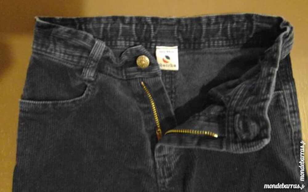 Pantalon bleu marine en velours Absorba 3 ans Vêtements enfants