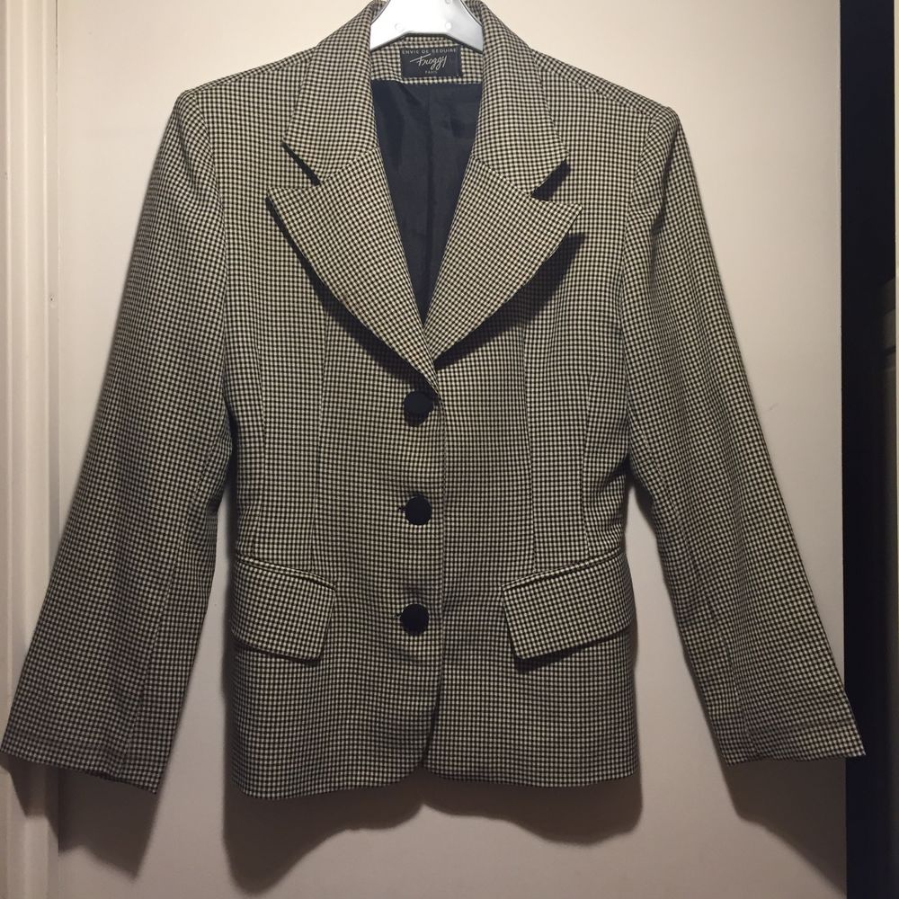 TAILLEUR 2 PIECES PIED DE POULE T. 38/40 Vêtements