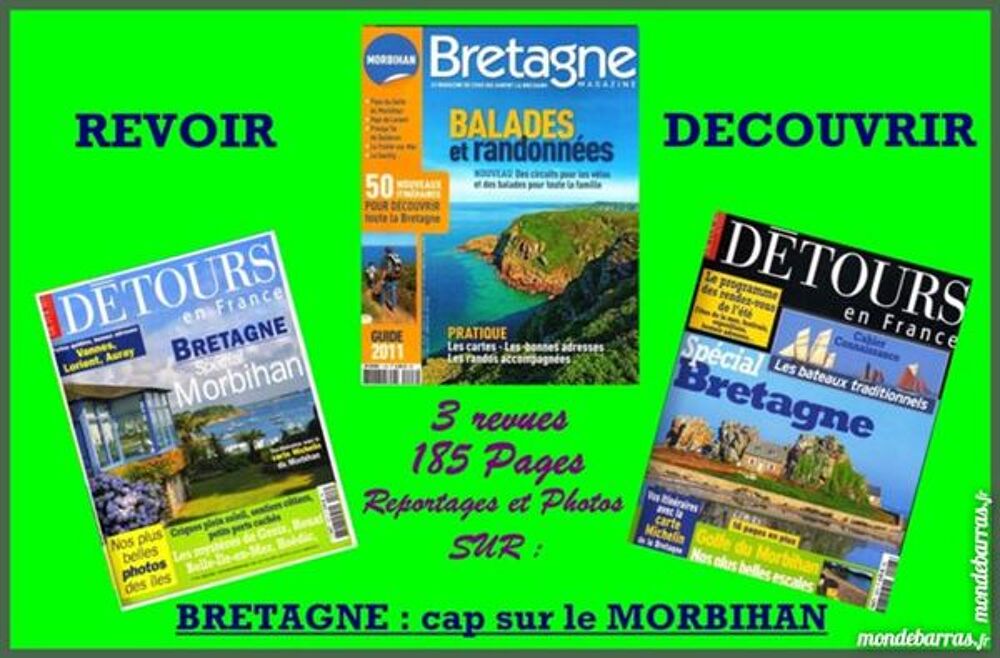 LE MORBIHAN - BRETAGNE / prixportcompris Livres et BD