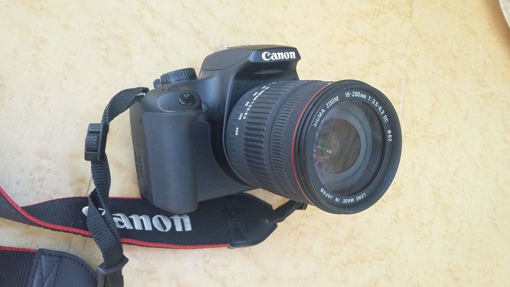 optique SIGMA ZOOM 18-200 mm avec boitier canon EOS 1000D , Photos/Video/TV