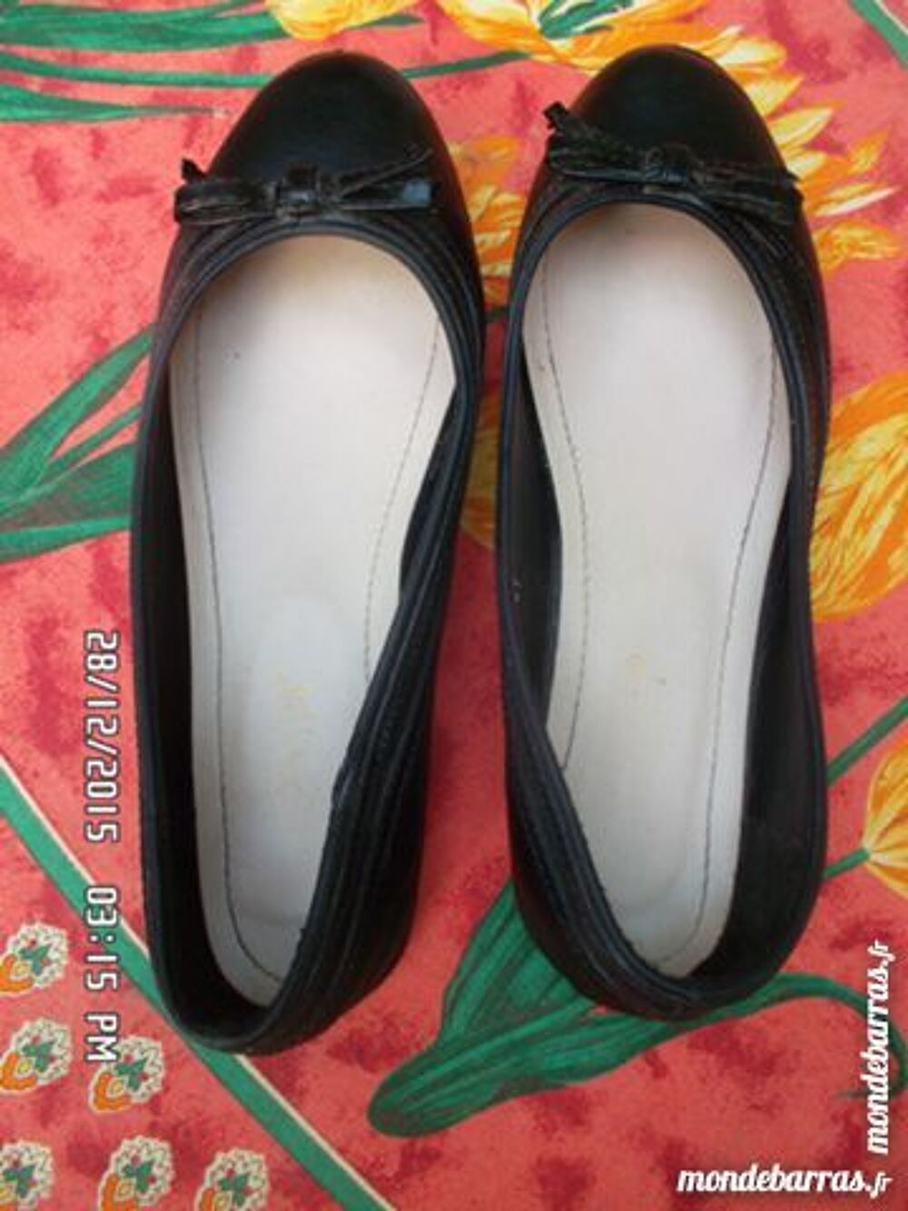 ballerines noires t.38 Chaussures