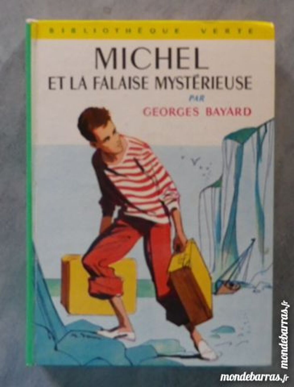MICHEL ET LA FALAISE MYSTERIEUSE B VERTE N&deg;57 1966 Livres et BD