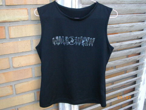 joli tee shirt spécial halloween neuf noir sans manche T 3 5 Dunkerque (59)