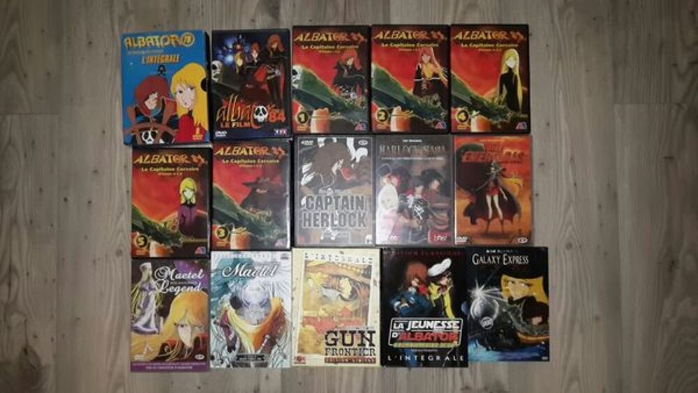 Albator - cosmowarrior zero - maetel - harlock DVD et blu-ray