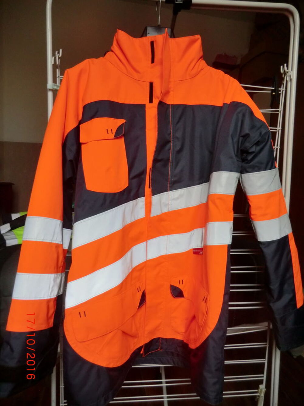 2 Parkas FLUO s&eacute;curit&eacute;s Vêtements