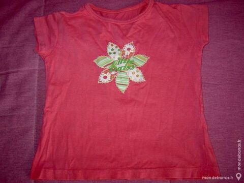 fille 5 A tee shirt Little Daisy rose 1 Alfortville (94)