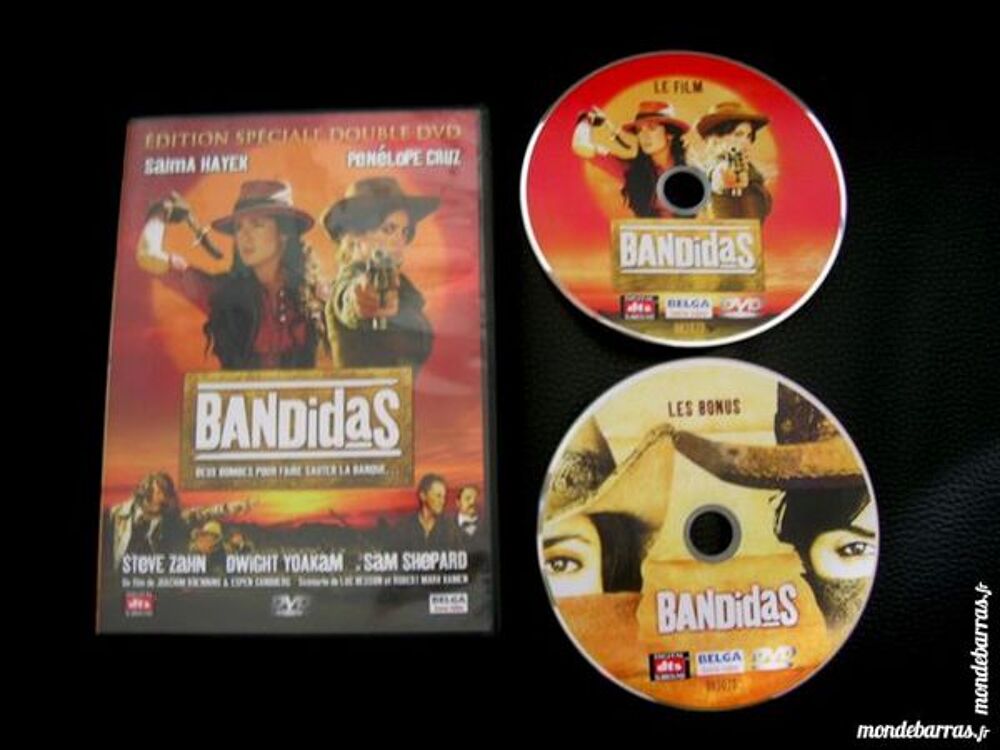 DOUBLE DVD BANDIDAS - Salma HAYEK P&eacute;n&eacute;lope CRUZ DVD et blu-ray