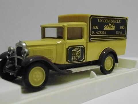 Citron C4F fourgon - UN DEMI-SIECLE SOLIDO 38 Follainville-Dennemont (78)