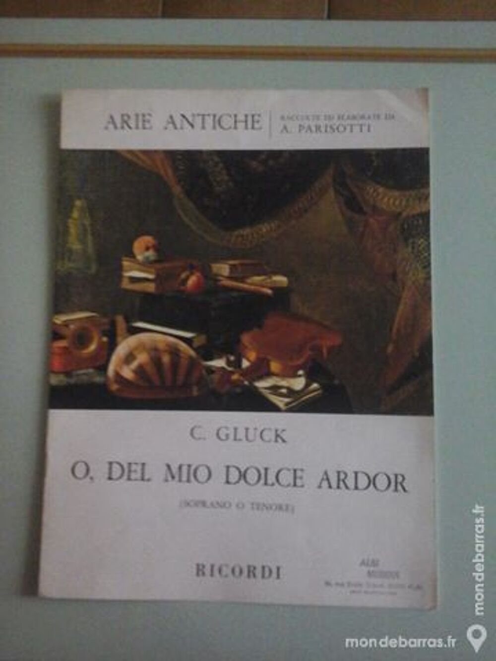 PUCCINI-GLUCK C.-partitions d'op&eacute;ra Instruments de musique