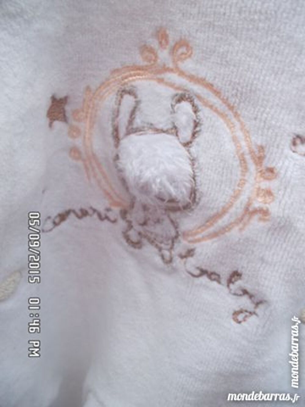 pyjama &eacute;cru dessin canari Vêtements enfants