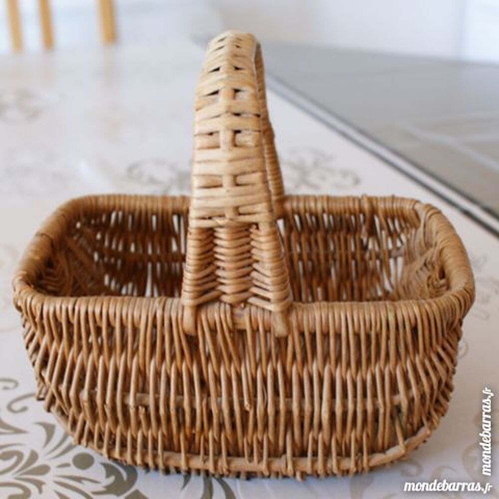 Panier en osier Maroquinerie