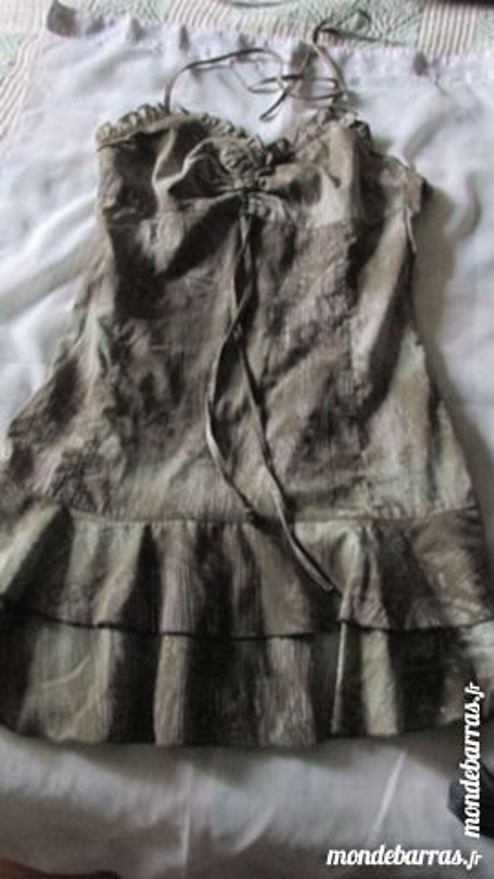 ROBE OU LIQUETTE DOS NU KAKI-AZTEQUE T. 38 Vêtements