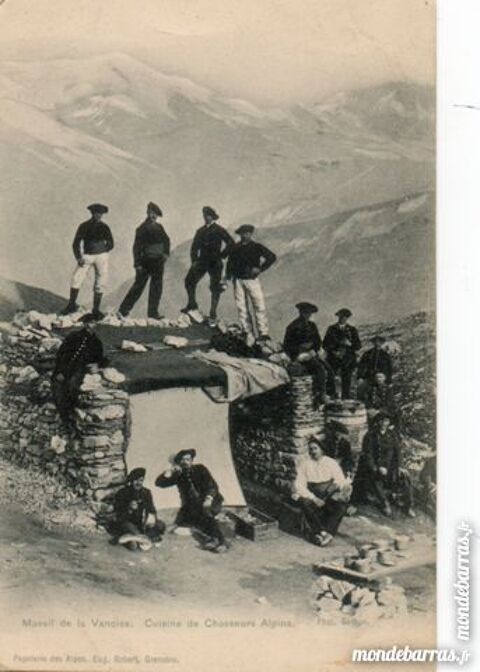 cartes postales anciennes chasseurs Alpins 2 Lumigny-Nesles-Ormeaux (77)