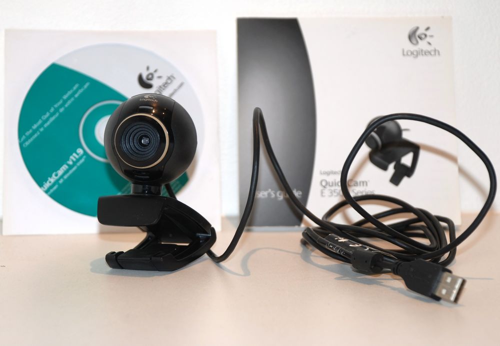 Cam&eacute;ra Logitech QuickCam E 3500 Matériel informatique