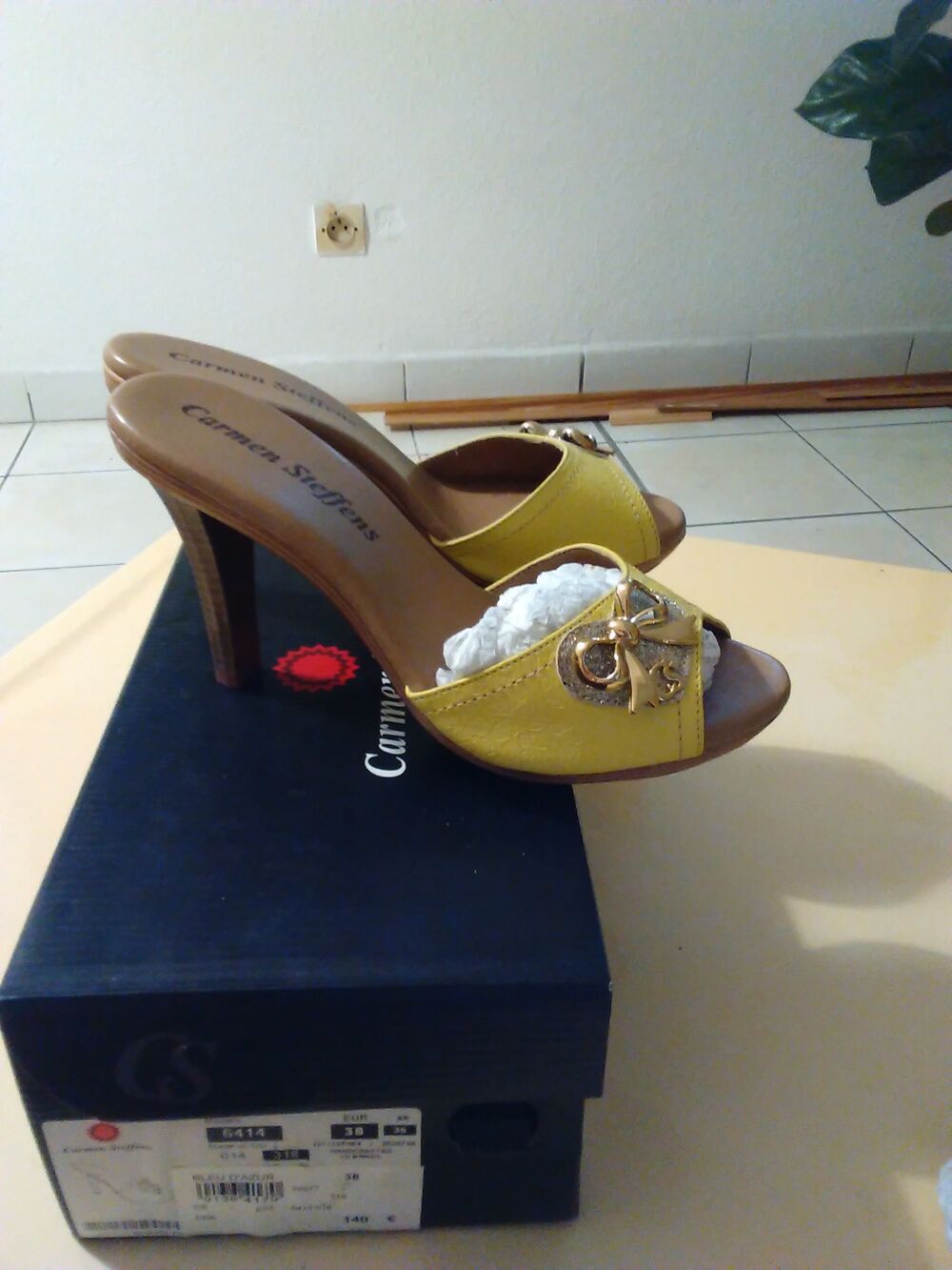 SANDALES CARMEN STEFFENS JAMAIS PORT&Eacute;ES Chaussures