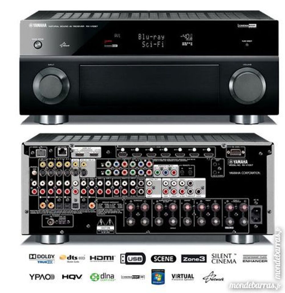 AmpliTuner AudioVid&eacute;o Yamaha RX-V3067 Audio et hifi