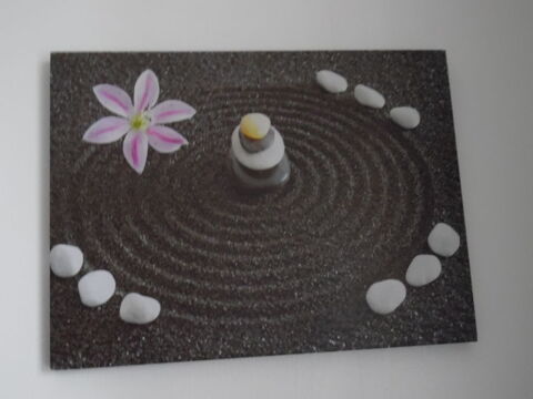 cadre motifs galets sur fond gris, neuf 5 Abbeville (80)