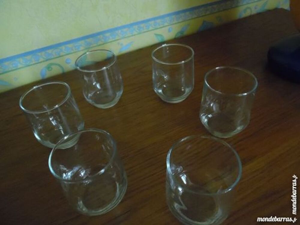 6 verres/verrines, NEUFS Cuisine