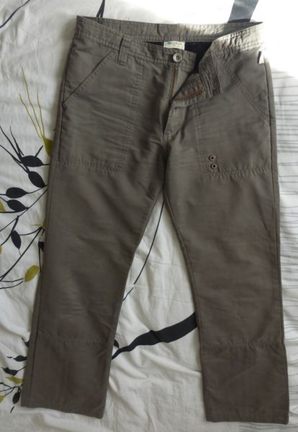 PANTALON LUHTA MARRON (femme) 38 Vêtements