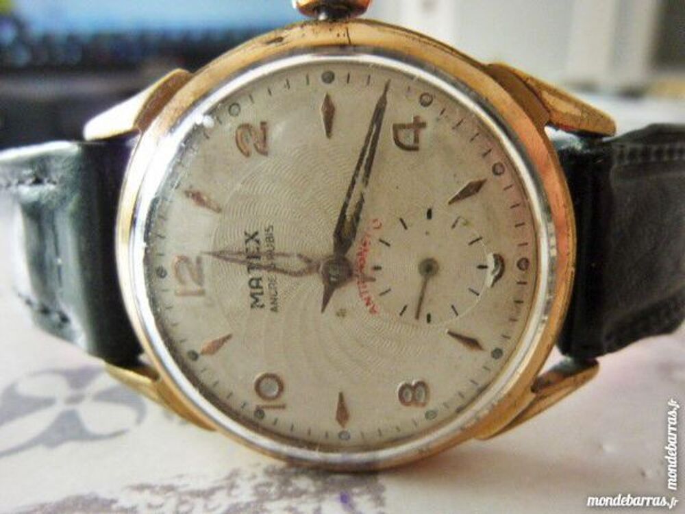 MATEX montre m&eacute;canique 1960 &eacute;bauche Suisse DIV0529 Bijoux et montres
