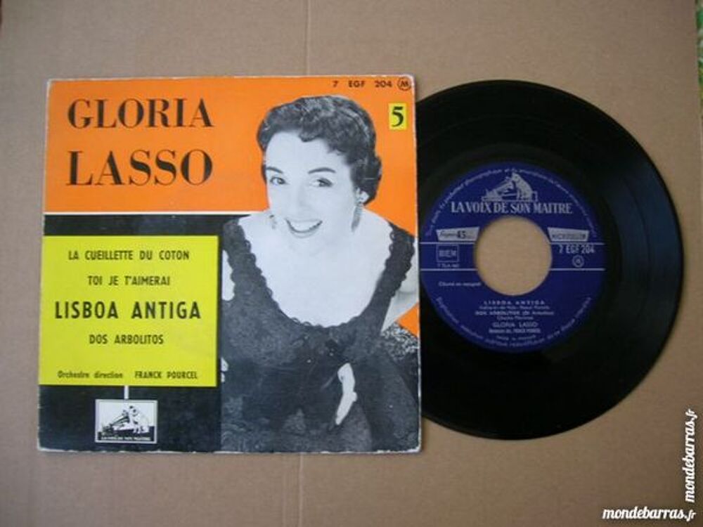 EP GLORIA LASSO Lisboa Antiga CD et vinyles