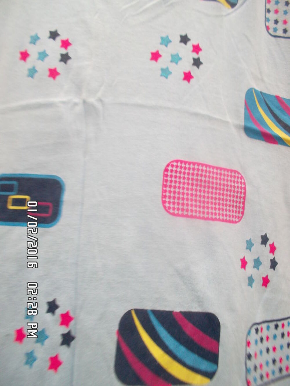 DEBARDEUR BLEU CIEL ET ROSE*JUSTE 1E*KIKI60230 Vêtements