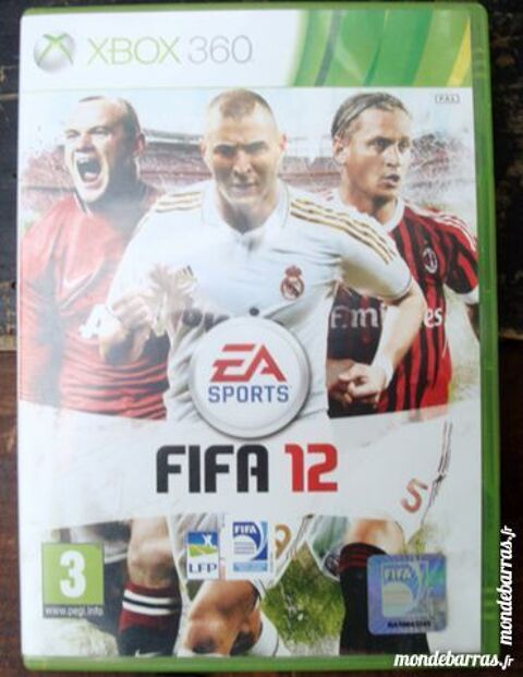 Jeu XBOX 360 FIFA 12 4 Villeneuve-d'Ascq (59)