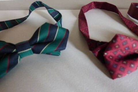 NOEUD PAPILLON en soie 13 Doussard (74)