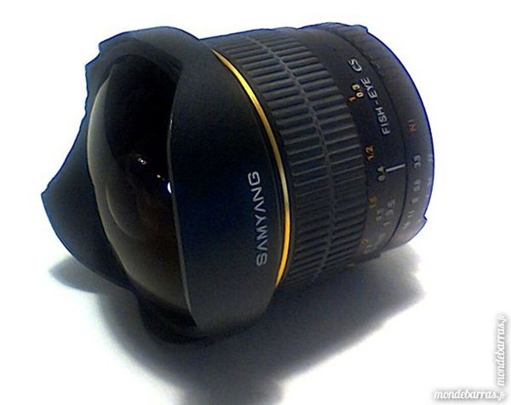 Fisheye samyang 8mm 3.5 cs monture Nikon Photos/Video/TV