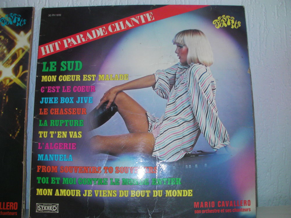 33 tours HIT PARADE CHANTES - Mario CAVALLERO CD et vinyles