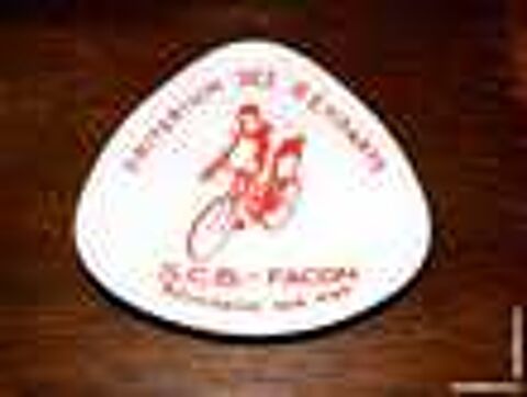 Cendrier publicitaire velo cyclisme SCB boulogne Bourse des collections