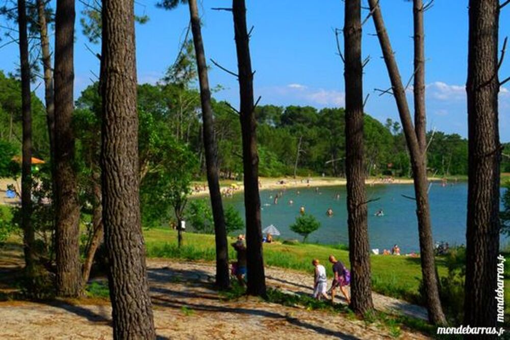   Mobilhome dans les landes 200m des plages du lac. Aquitaine, Sanguinet (40460)