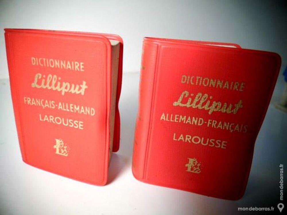 2 dictionnaire lilliput larousse allemand francais Livres et BD