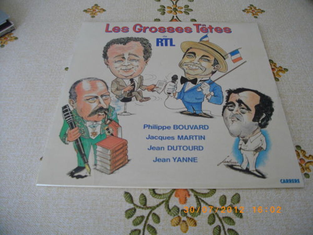 VINYLE 33 T LES GROSSES TETES CD et vinyles