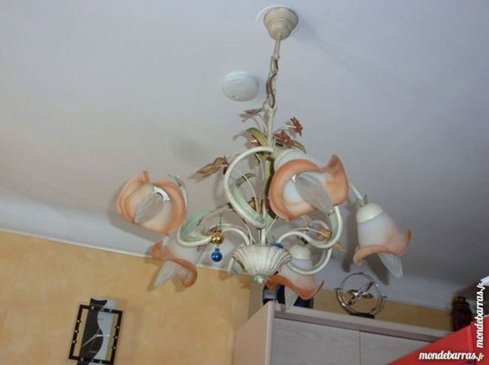 lustre 5 ampoules Décoration
