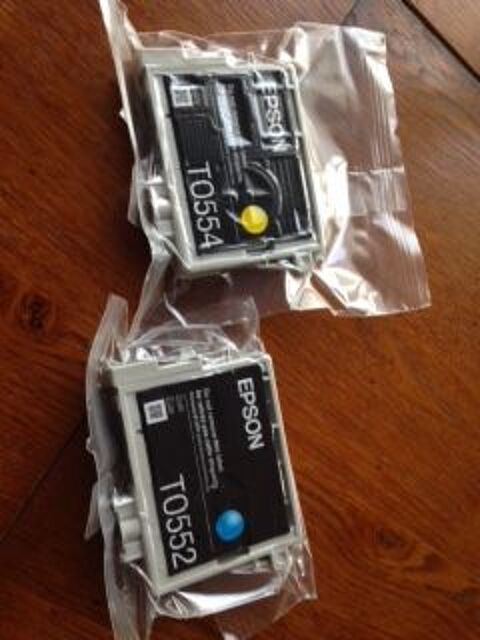 Cartouches encre Epson T0554  T0552 5 Cond-sur-l'Escaut (59)