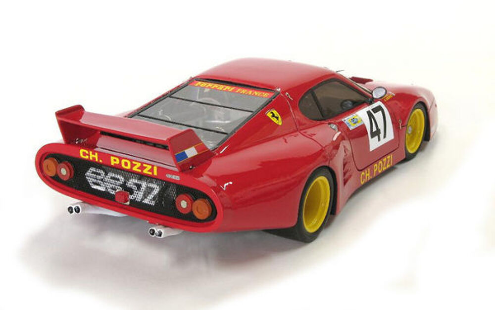 Ferrari 512BB LM 1/18 planche DECALS 