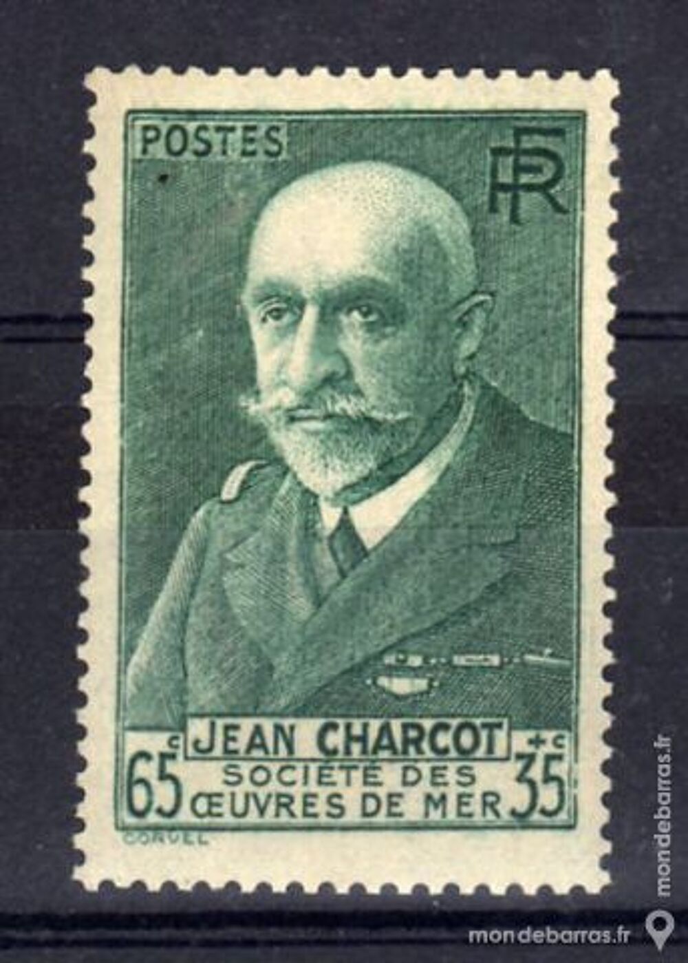 :N&deg; 377 Timbre France NEUF** An 1938 