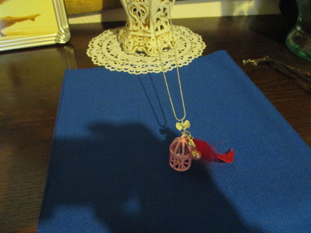 COLLIER "cage aux oiseaux" Bijoux et montres