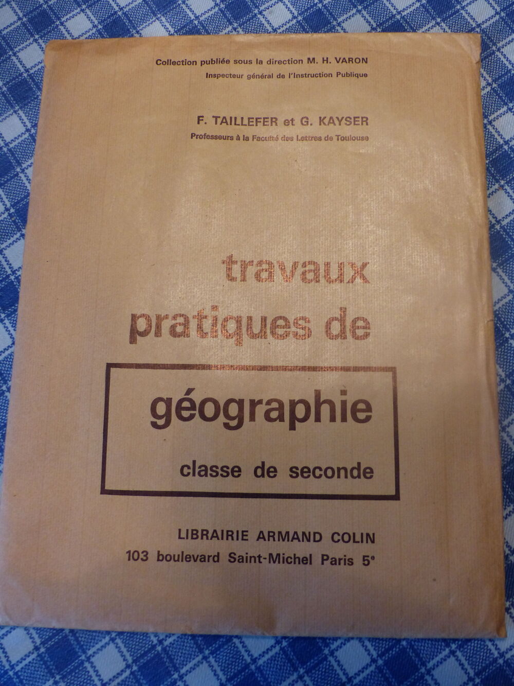 Travaux Pratiques de G&eacute;ographie - livre/TP Livres et BD