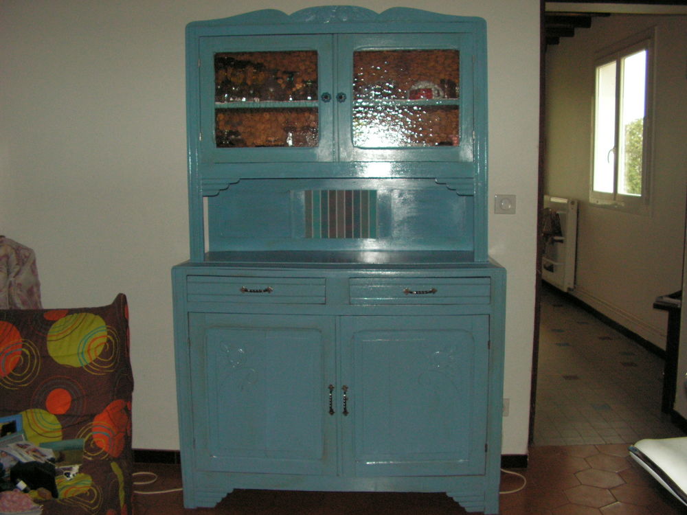 rare et unique ensemble de meuble bleu Meubles
