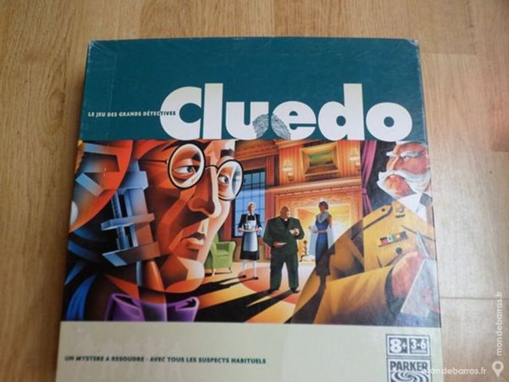 Jeu de soci&eacute;t&eacute; Cluedo complet Jeux / jouets
