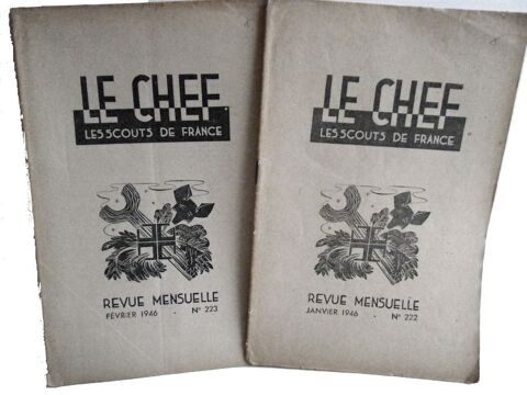 Revues LE CHEF SCOUTS DE FRANCE (anne 1946) 15 La Celle-sur-Morin (77)