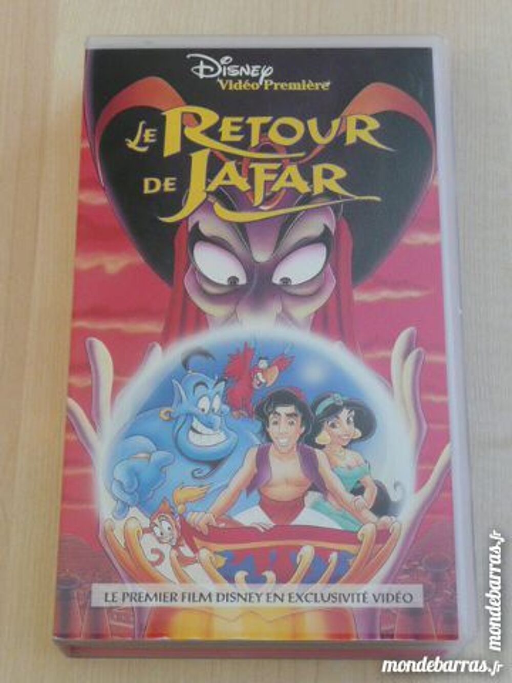FILM VHS ALADDIN 4 DVD et blu-ray